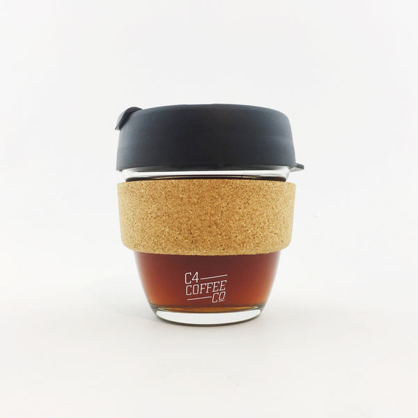 Keep Cup Brew Glass with Cork Band  C4 Coffee Co. - 1