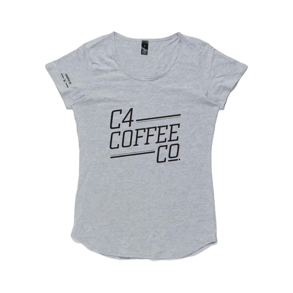 T Shirt C4 Coffee Co Womans  C4 Coffee Co. - 2