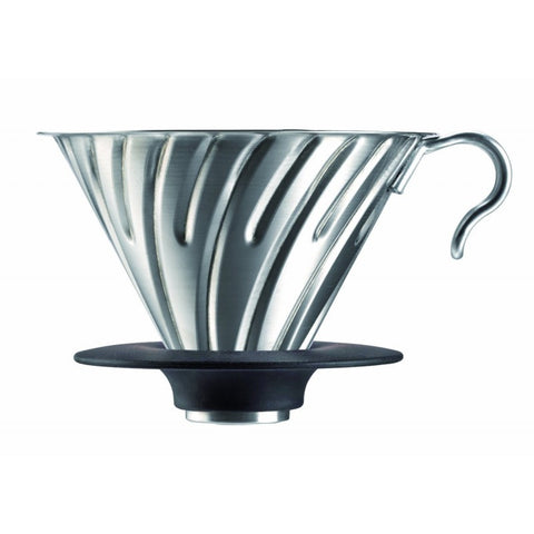 Hario V60 Stainless Steel Dripper  C4 Coffee Co. - 1