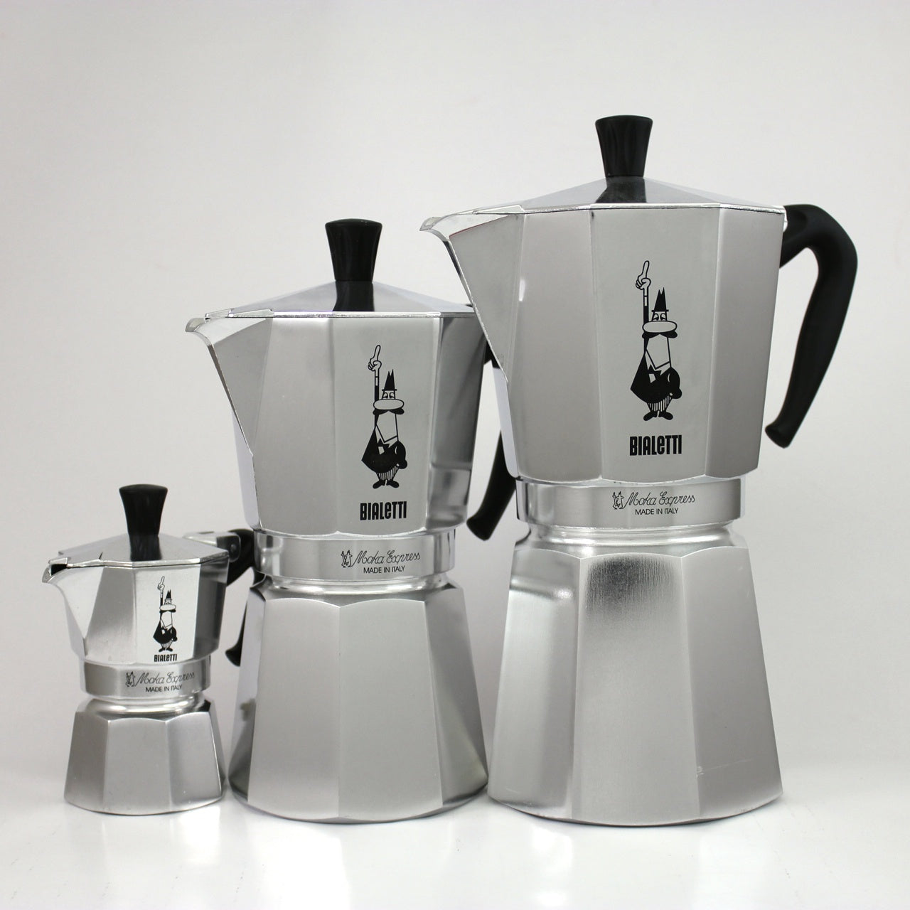 Bialetti Moka Express Cafe Coffee Maker Made In Italy 1 Cup